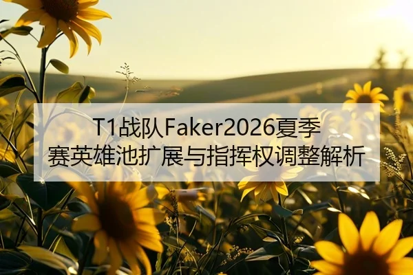 T1战队Faker2026夏季赛英雄池扩展与指挥权调整解析